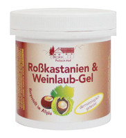 Roßkastanien & Weinlaub-Gel